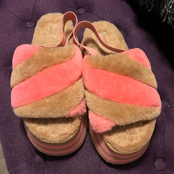 Ugg Fluff Yeah Platform slide size 9 - Picture 4 of 6